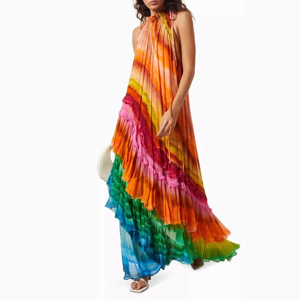 SORELLE | Endless Rainbow Dress - Eye-catching, Summer & Comfortable