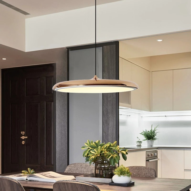 Nordic Glow LED Pendant Lamp – Sleek Scandinavian Light Design