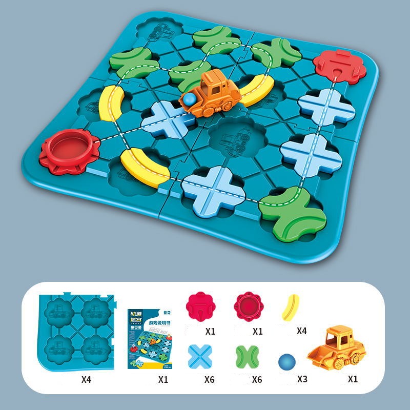 Magnetic Learning Game to Promote Logic and Creativity in Children