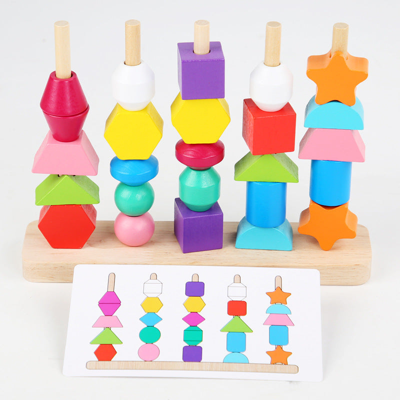 Shape and Colour Learning Set - Educational and Fun