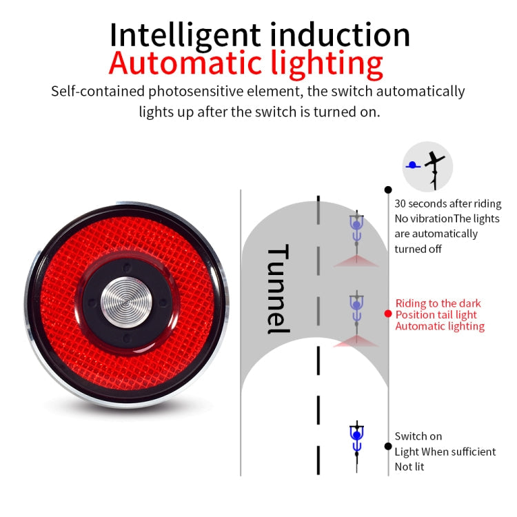 Sandsberg | Antusi Q5 Bicycle Rear Light Automatic Brake Induction Lights