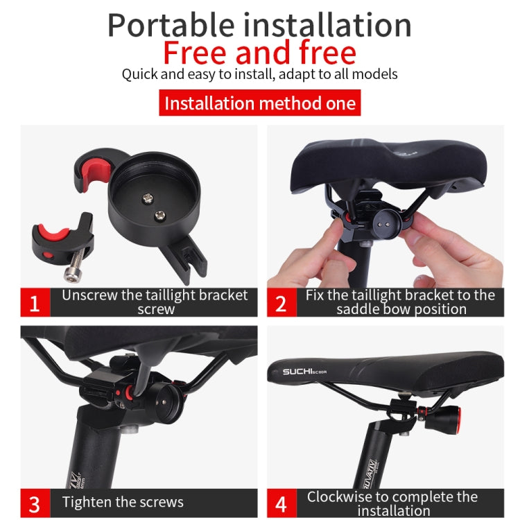 Sandsberg | Antusi Q5 Bicycle Rear Light Automatic Brake Induction Lights