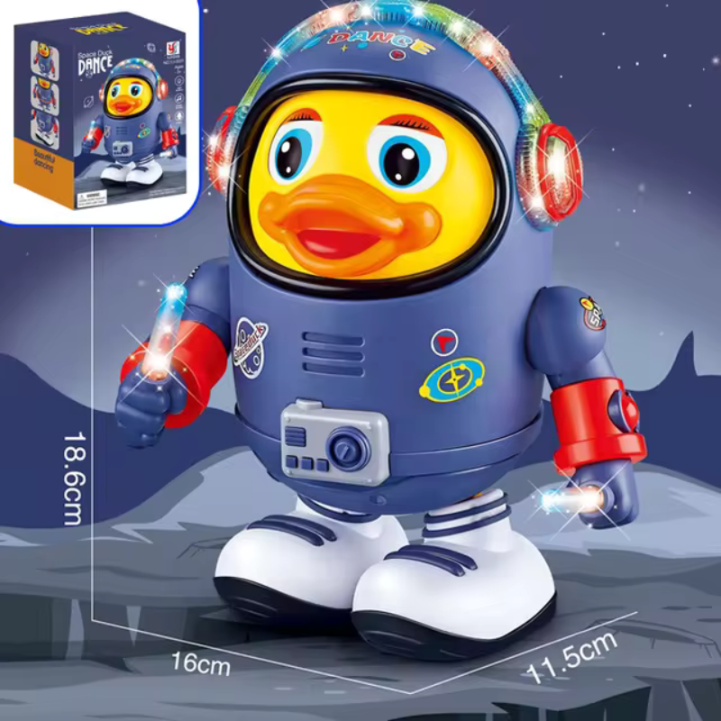 Cheerful Space Duck - For Educational Fun