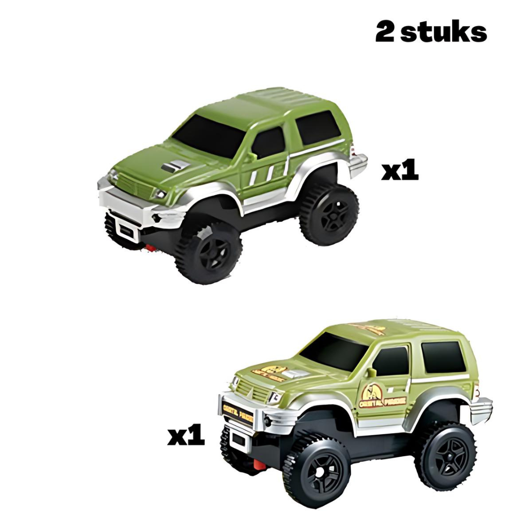 DinoTrack - Dinosaur Toy Set - 360-Degree Track