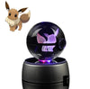 EliteGlow Pokémon Crystal Ball | 3D Engraved Crystal with LED Light