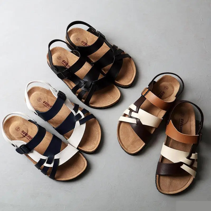 Orthopaedic Leather Sandals for Optimal Support