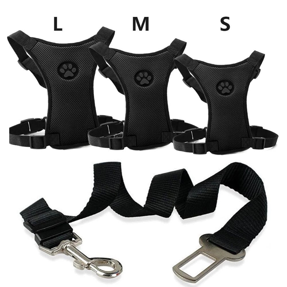 Car Harness with Comfortable Chest Strap for Dogs - PawSafe