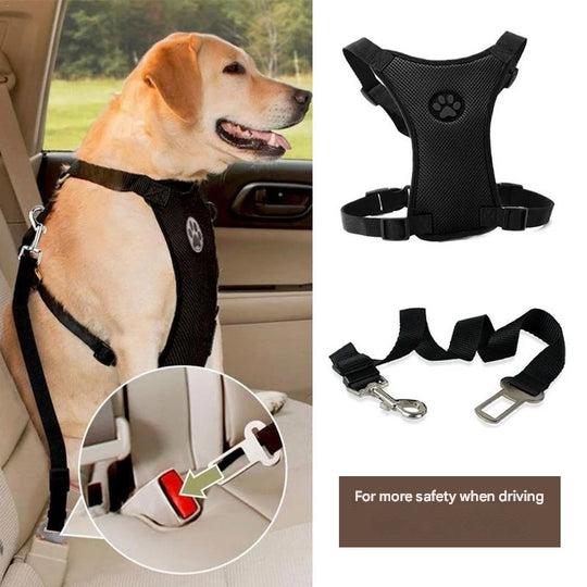 Car Harness with Comfortable Chest Strap for Dogs - PawSafe