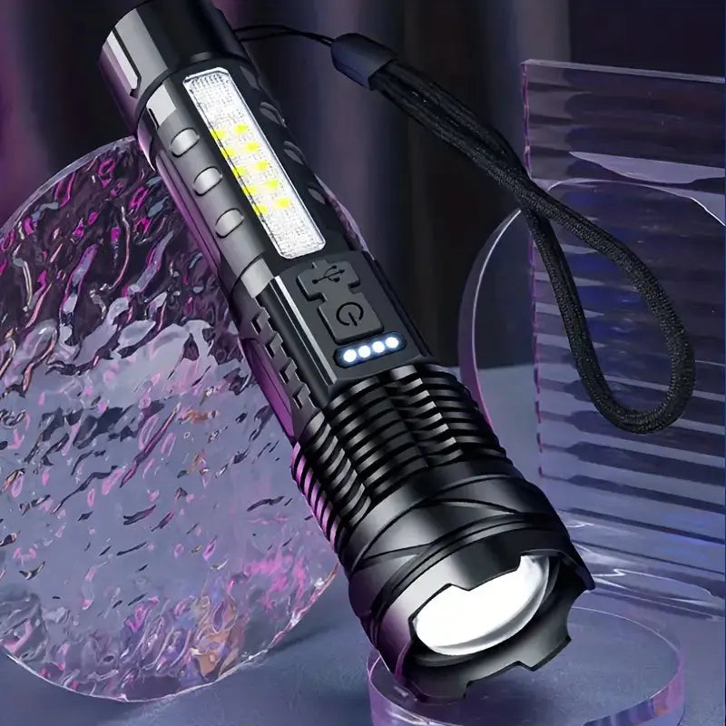 Ultrafelle Military Torch with 5000 Lumens - PowerBeam