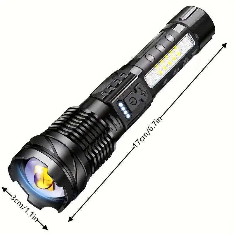 Ultrafelle Military Torch with 5000 Lumens - PowerBeam