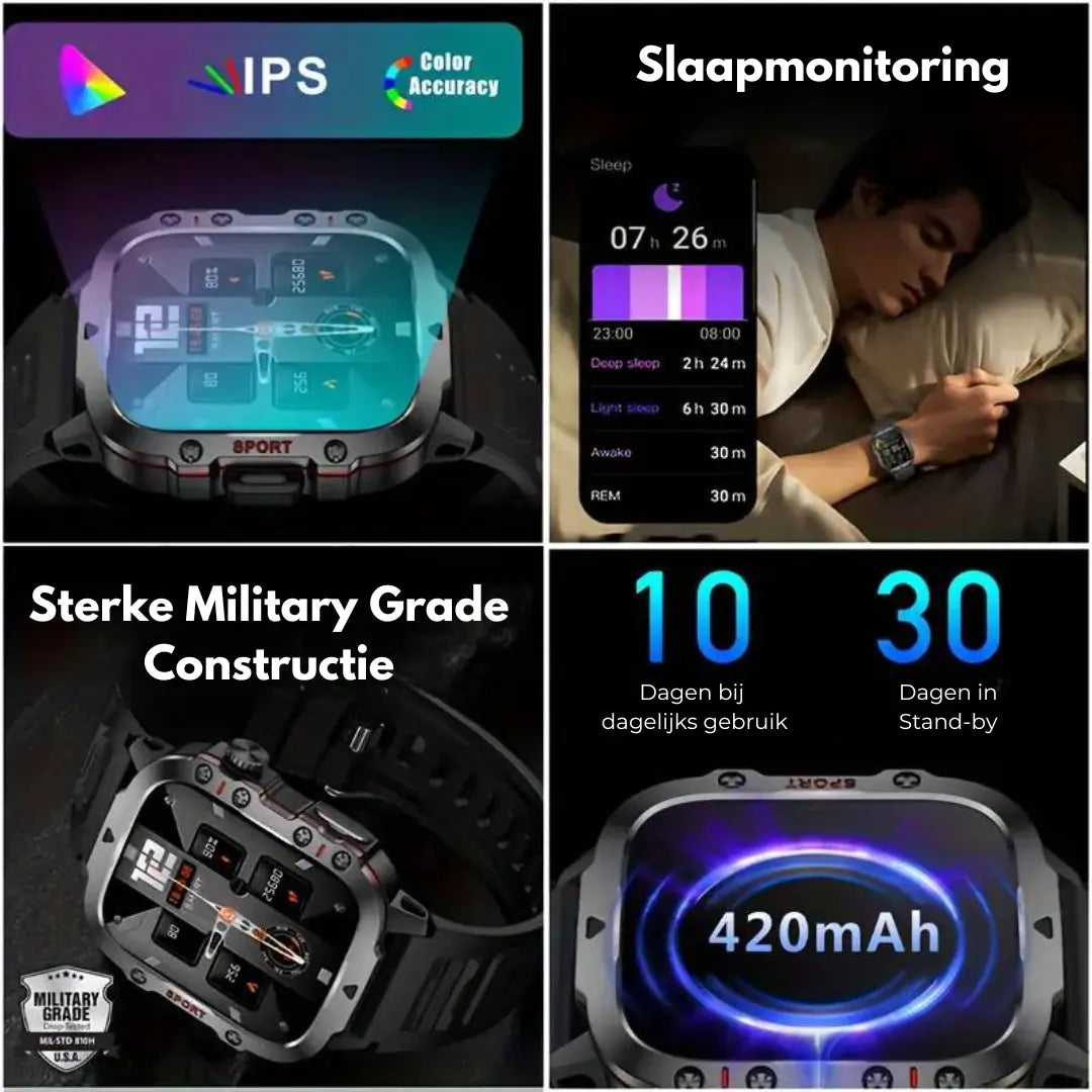 Waterproof Outdoor Smartwatch - TrailMate