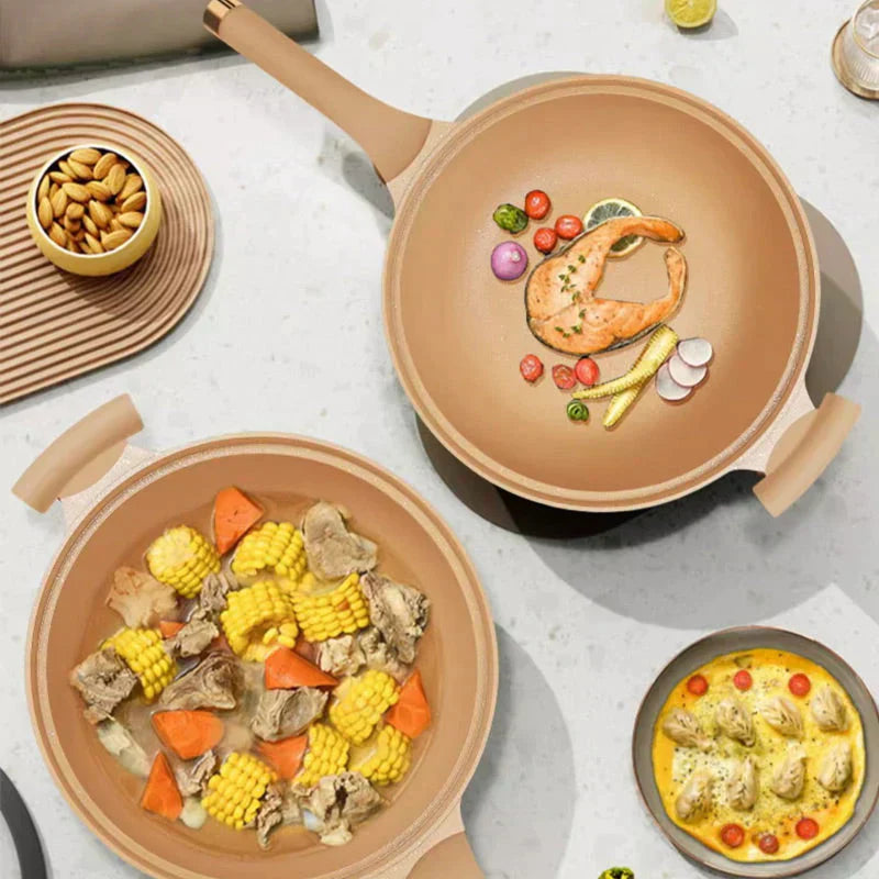 Multi-functional Wok Pan with Non-stick Coating - CookFlex