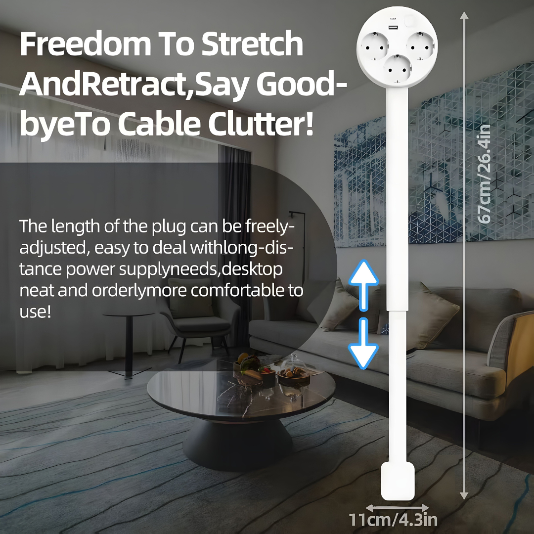 PowerReach | The smart, stylish retractable socket for modern living