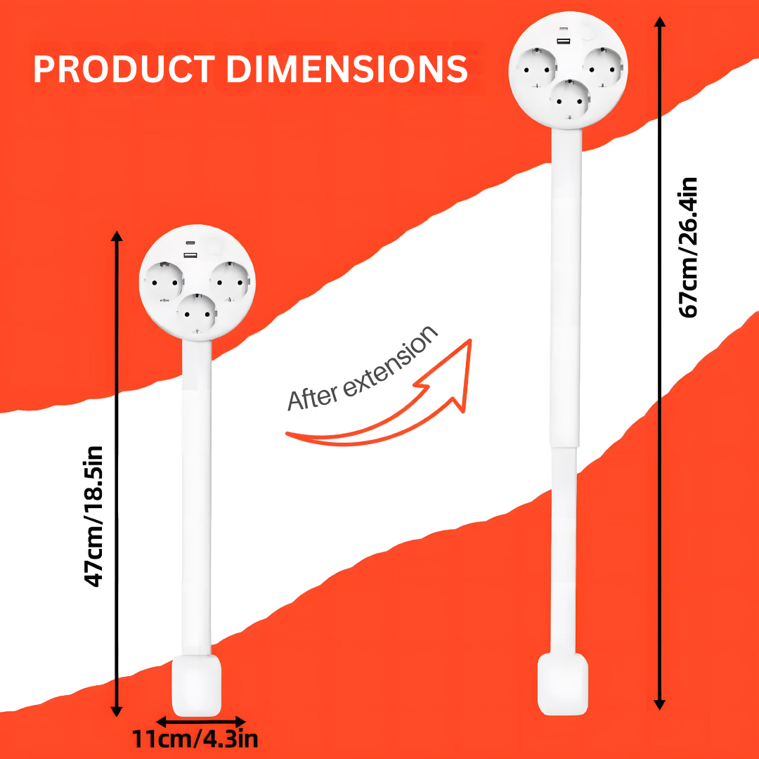 PowerReach | The smart, stylish retractable socket for modern living