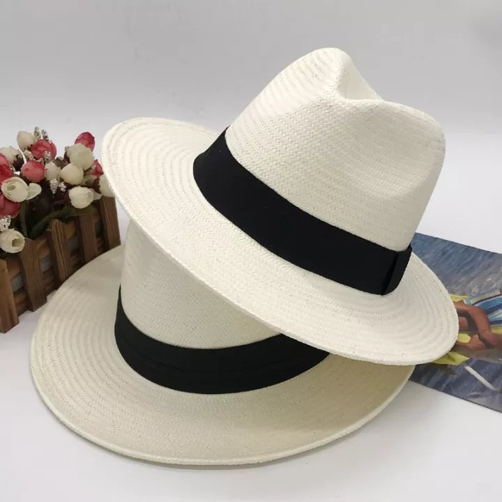 Lightweight Handcrafted Summer Panama Hat with Wide Brim – Enzo
