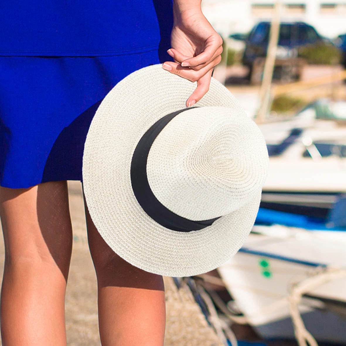 Lightweight Handcrafted Summer Panama Hat with Wide Brim – Enzo