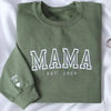 EmbroLux Custom Hoodie | Personalized sweatshirt with embroidered family names for heartfelt gifting