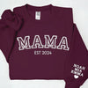 EmbroLux Custom Hoodie | Personalized sweatshirt with embroidered family names for heartfelt gifting