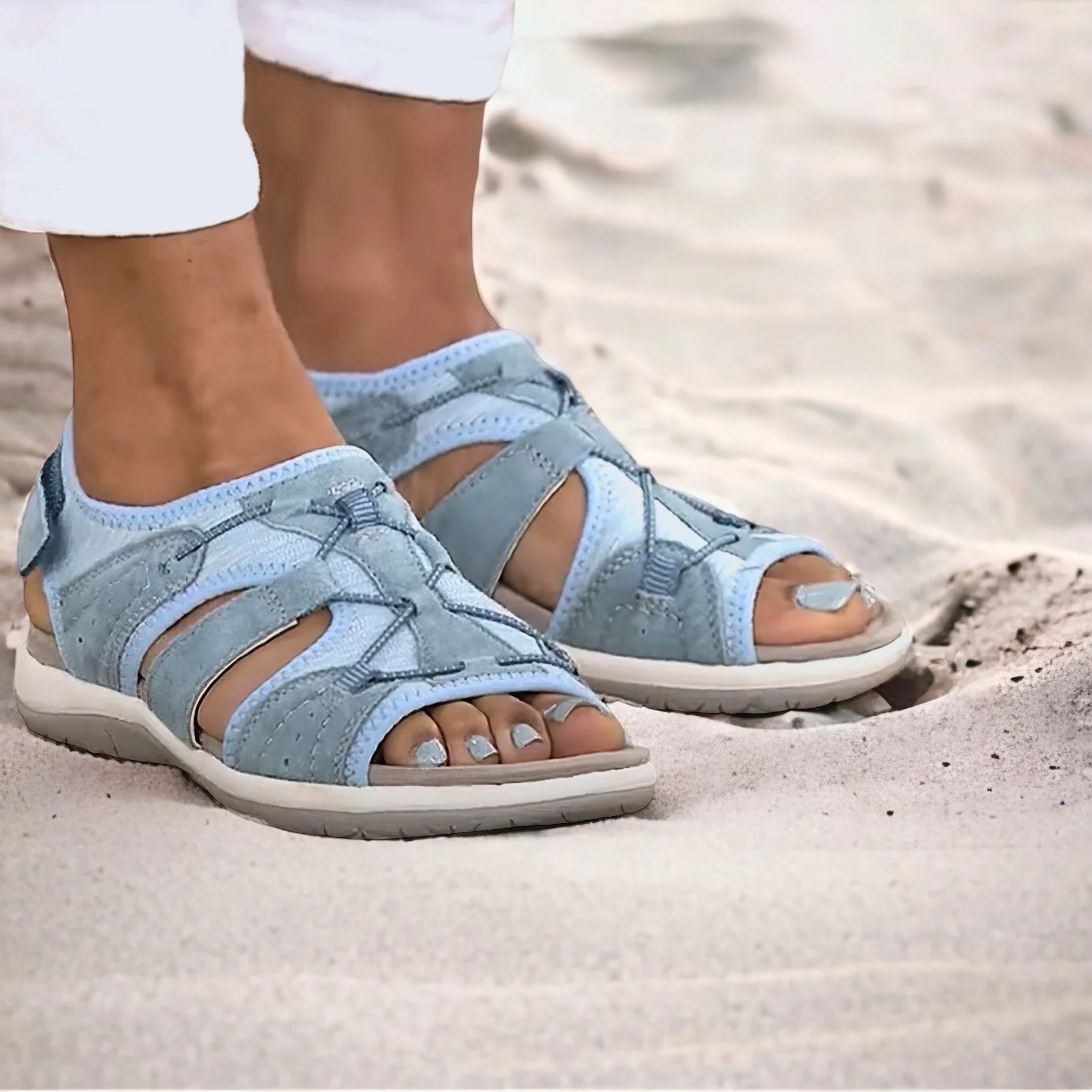 EternaComfort Adjustable Orthopedic Sandals | Anti-Slip, Supportive Shoes for All-Day Wear