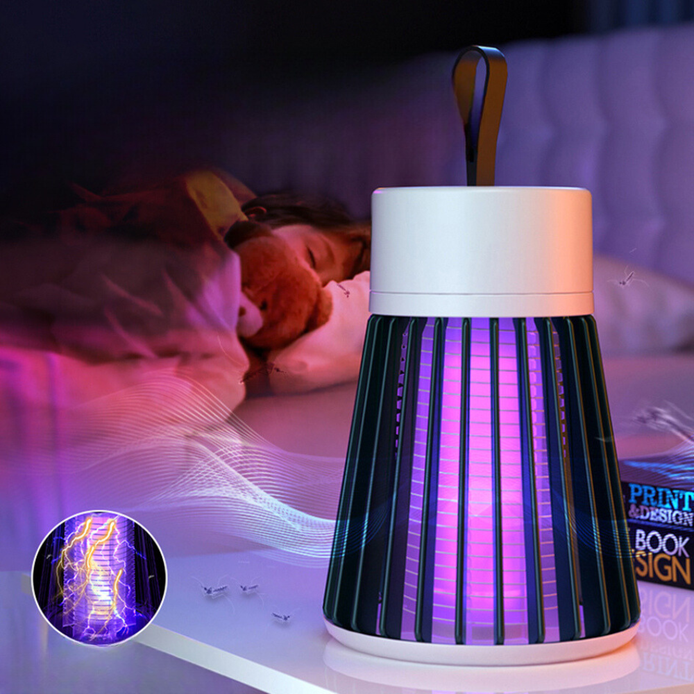 AetherGuard UV Mosquito Trap | Portable Mosquito Repeller with Safe High-Voltage Protection
