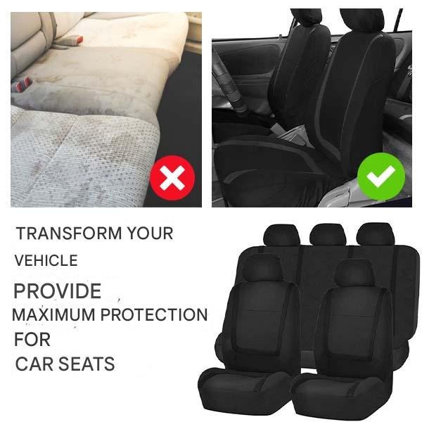 9-Piece Universal Car Seat Cover Set – AutoLuxe