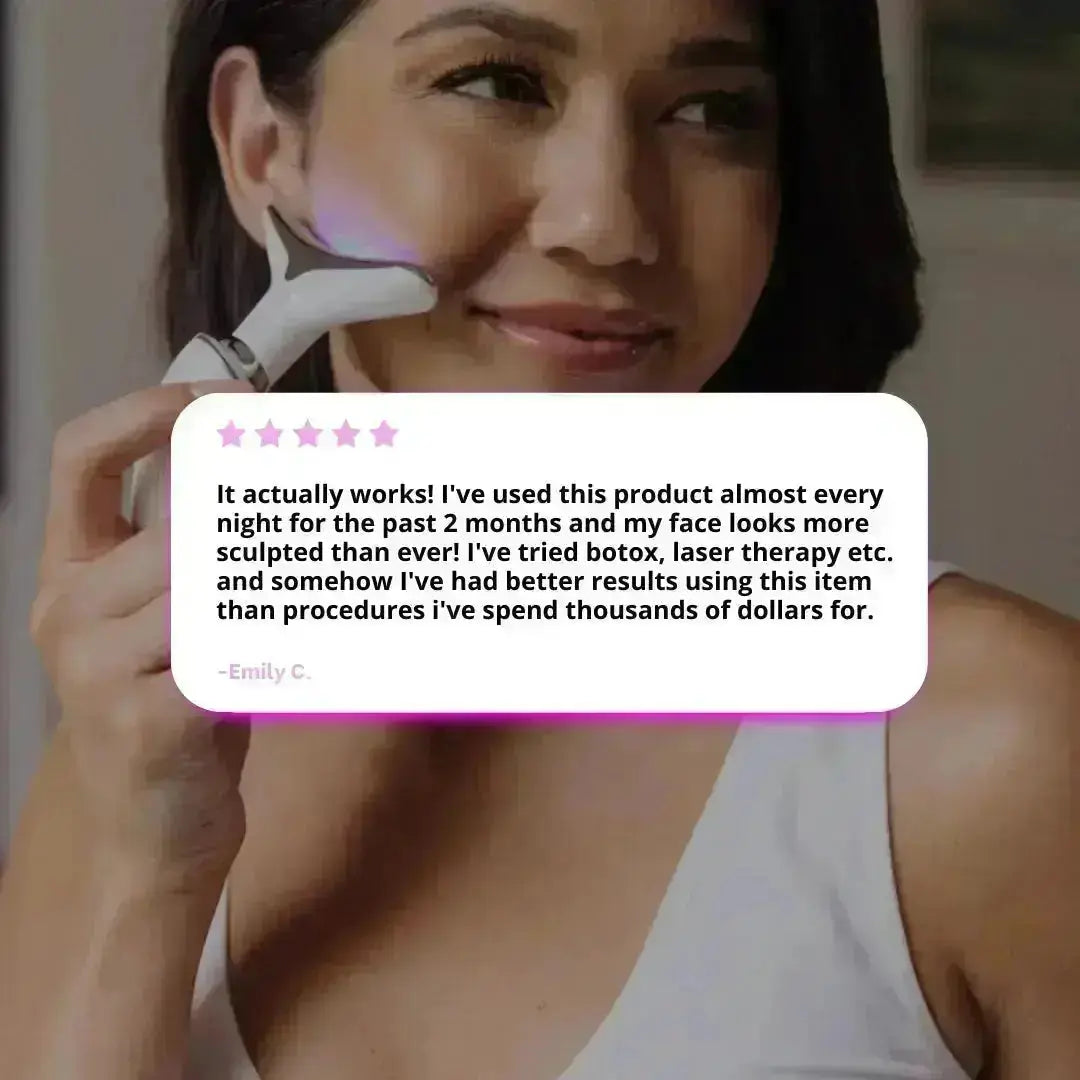 7-in-1 LED Facial Lifting & Massage Tool – Vénera