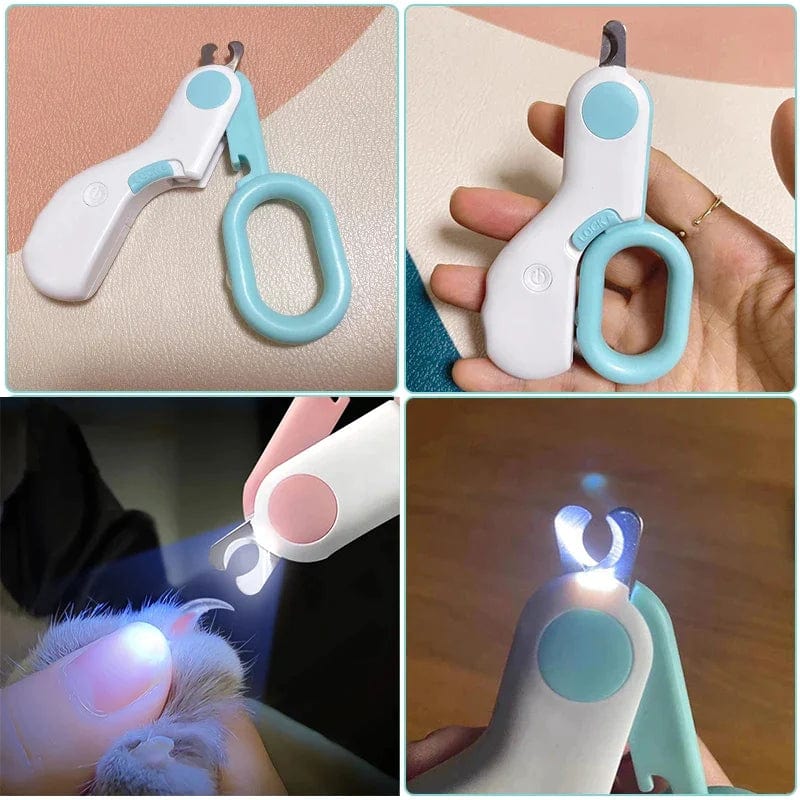 PetCare Nail Clipper - Safe and Easy Trimming with Light