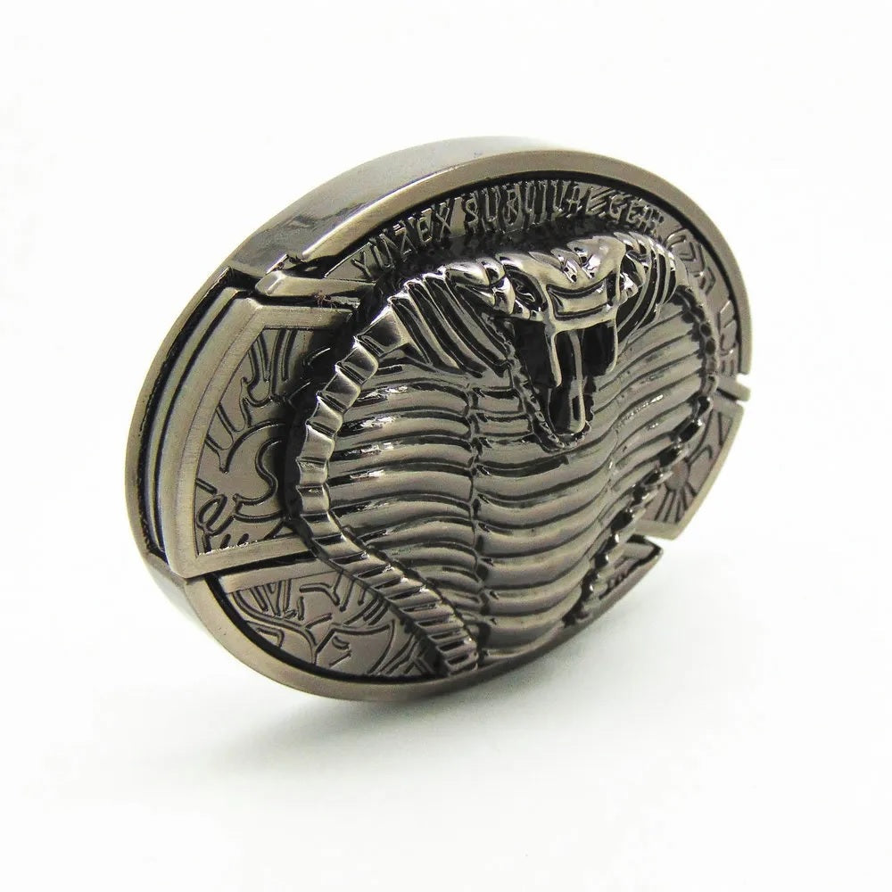 Stylish Punk Leather Belt for Men