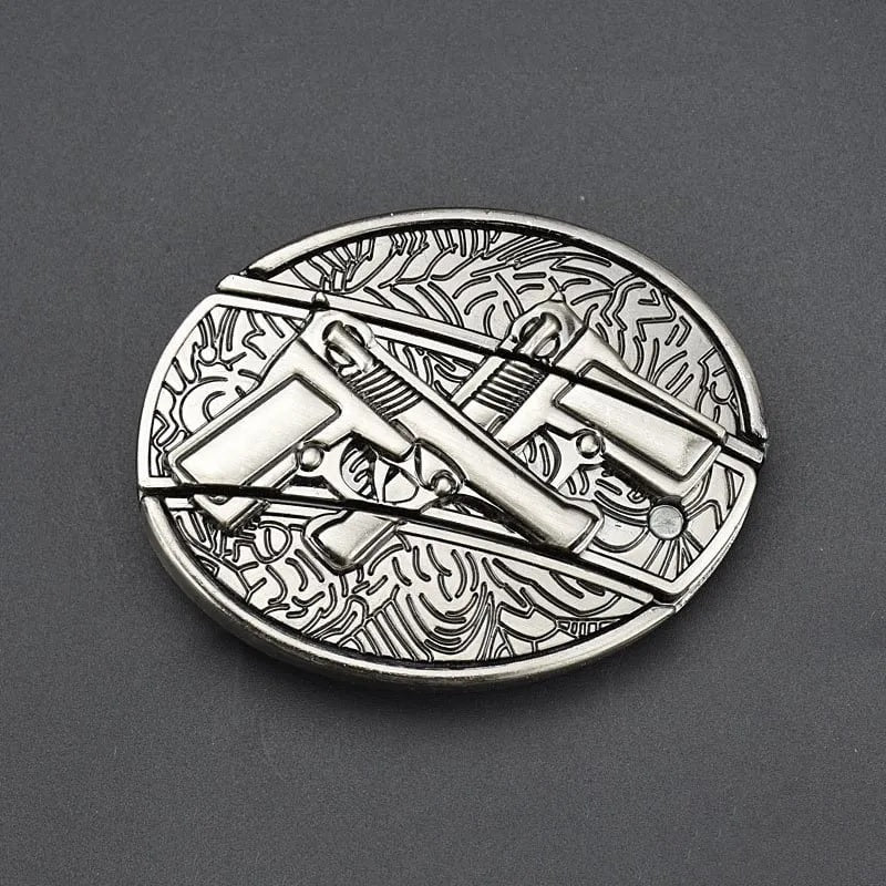 Stylish Punk Leather Belt for Men