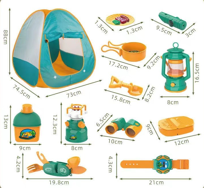 Adventure Camp - Complete Camping Set for Creative Playtime