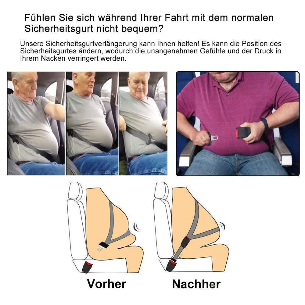 Strong, Safe and Comfortable Seat Belt Extension