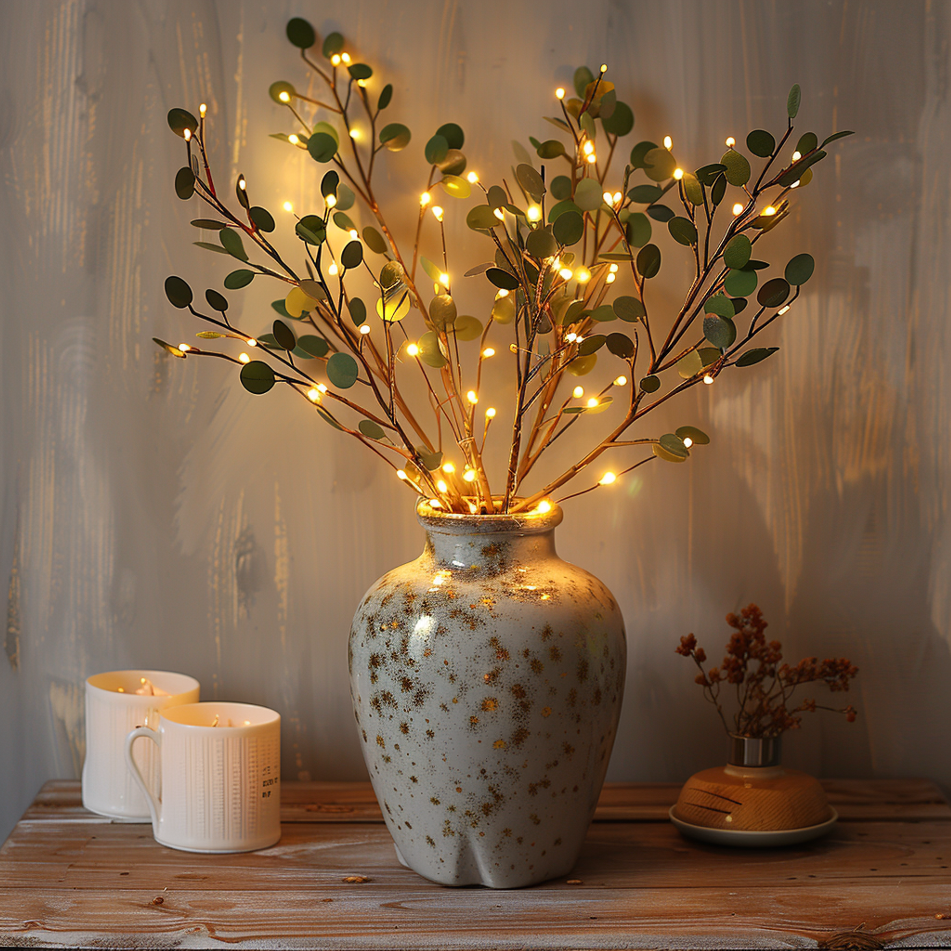Nordic Olive Branch Lighting