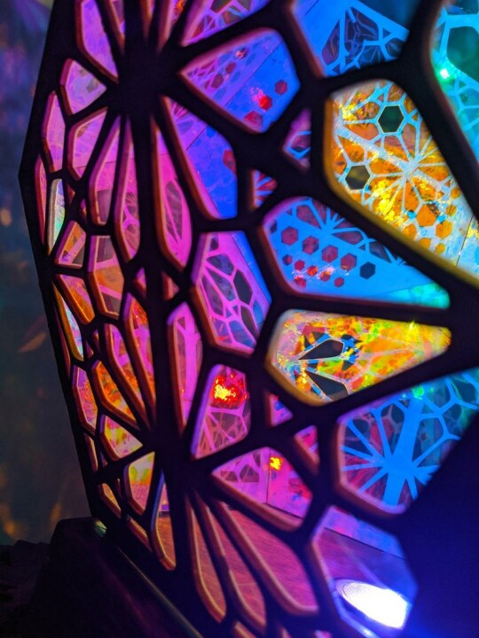 SereniShine Diamond Star Lamp | Adjustable bohemian-style LED light for serene living