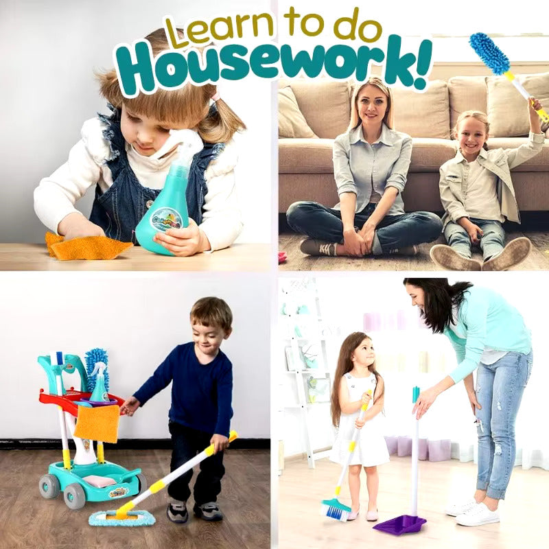 Cleaning Heroes Playset - For Little Helpers at Home