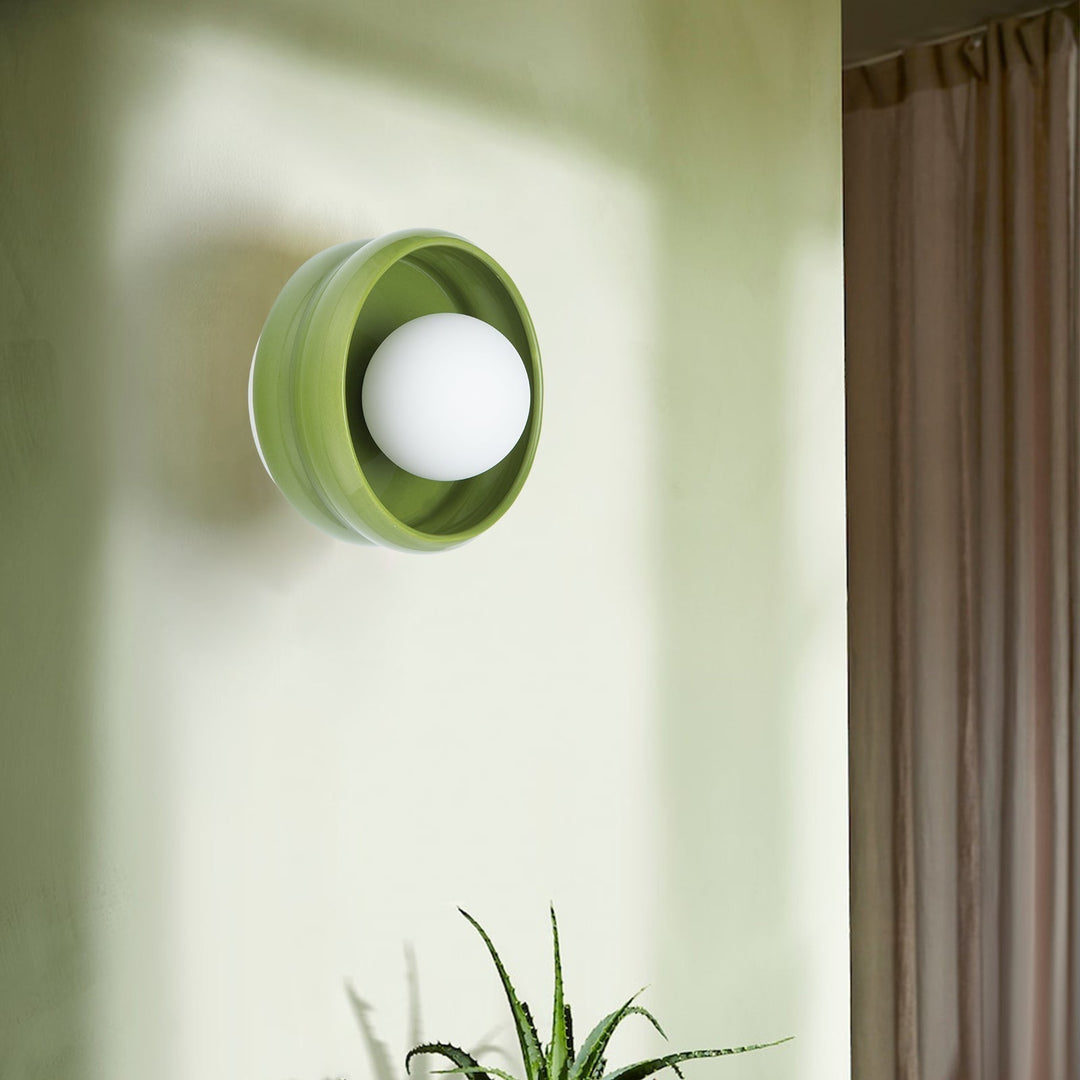 Round Ceramic Wall Light – Circo