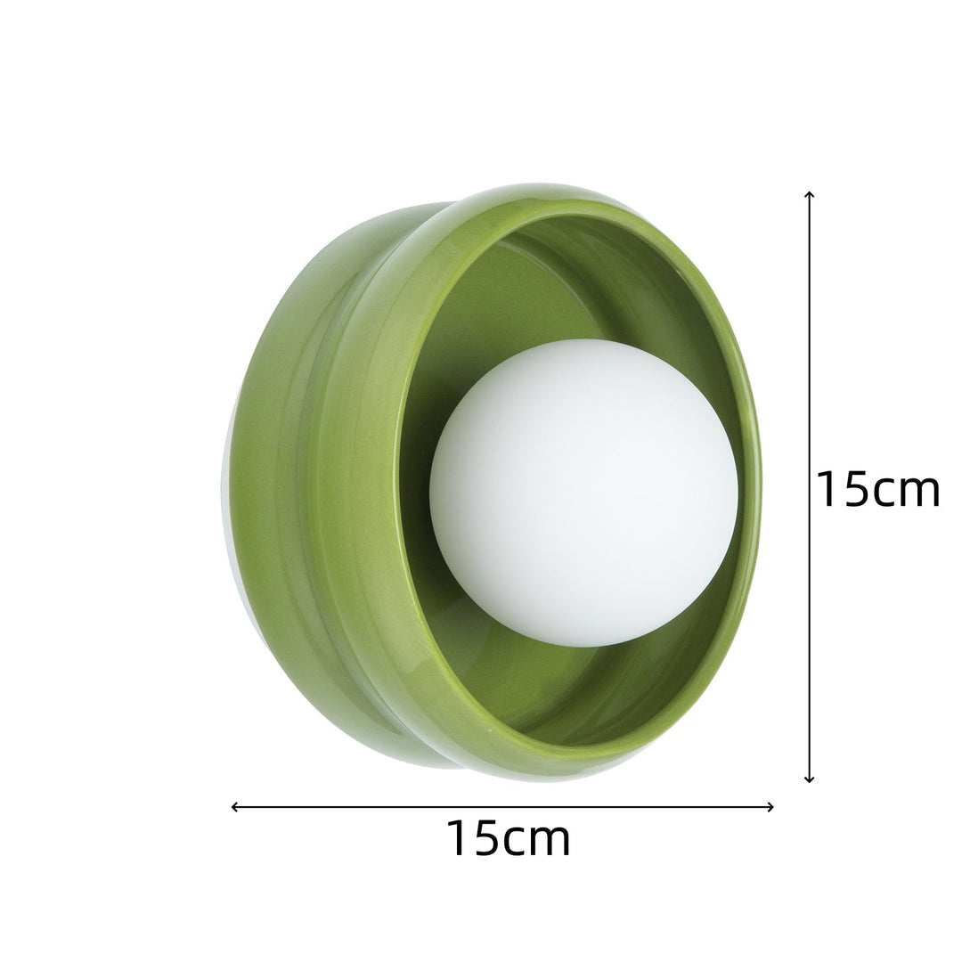Round Ceramic Wall Light – Circo