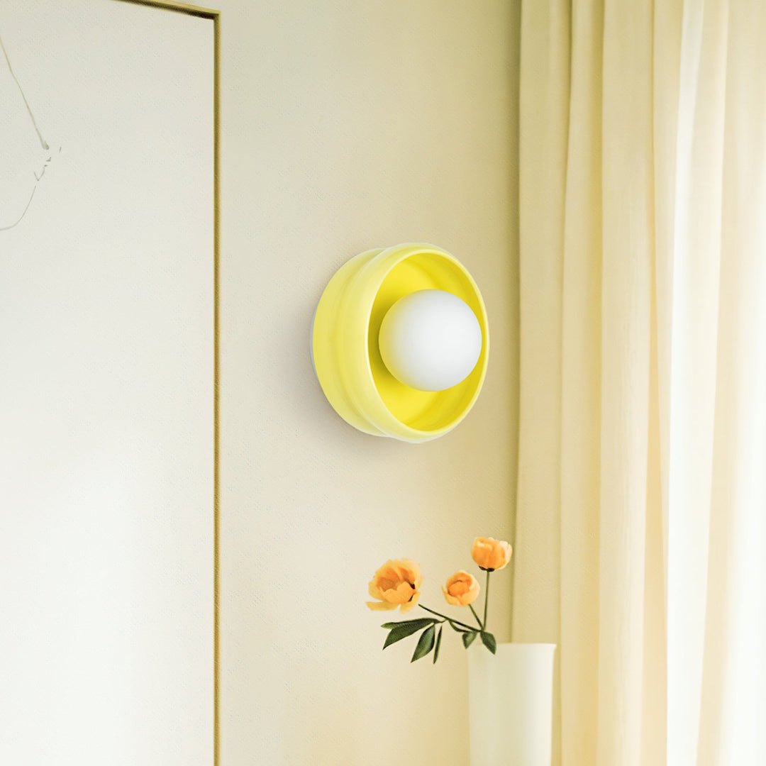 Round Ceramic Wall Light – Circo