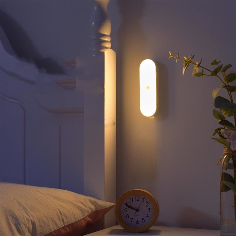 USB Rechargeable Motion Sensor Wall Light – BrightSense