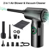 2-in-1 Portable Air Dust Cleaner and Blower with LED Light (7500mAh) - AirMaster