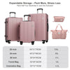 5-in-1 Hard Shell Luggage Set – Barcelona Explorer