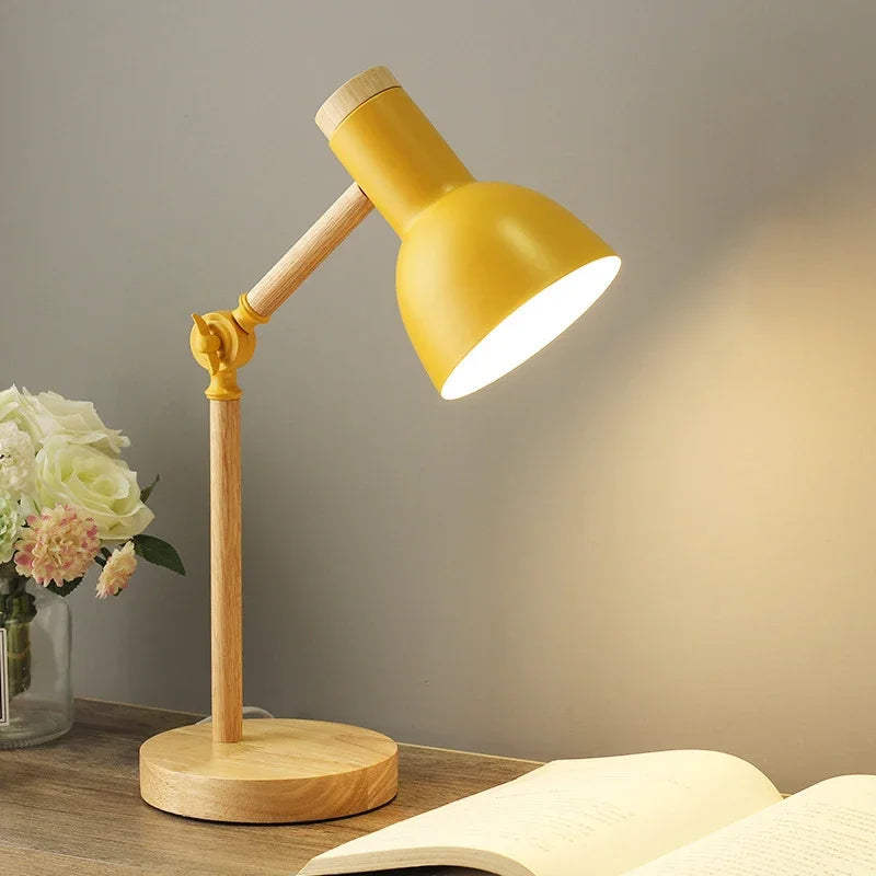 Sandsberg Coloured Wooden Table Lamp