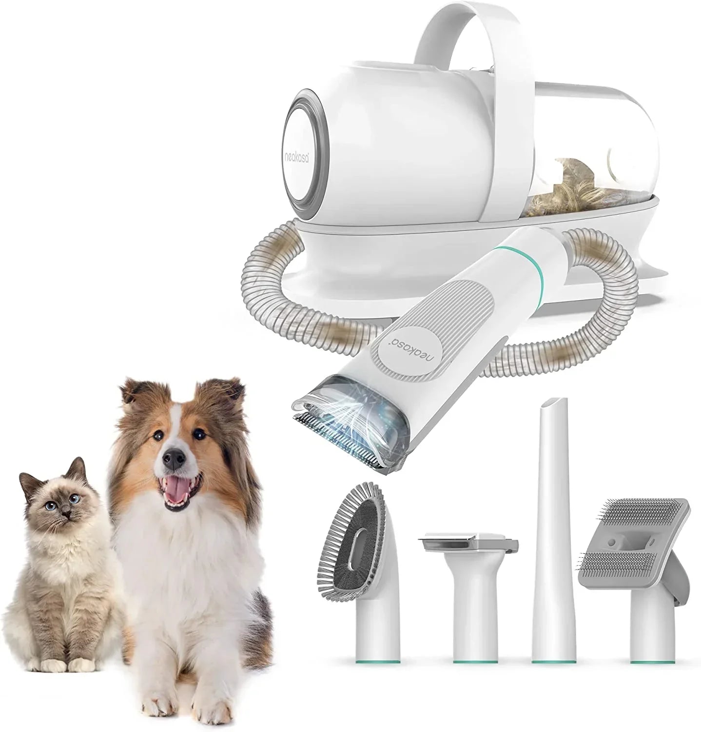 ShedVac Pro - Pet Grooming Kit with Suction Function and Trimmer