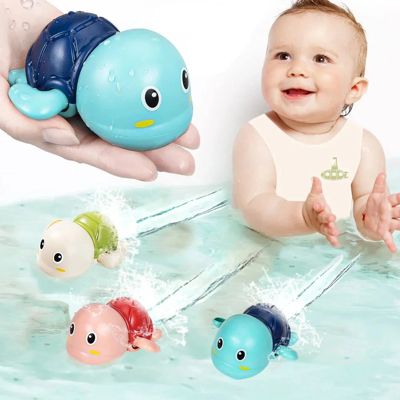 Swim Buddy Turtle - The Perfect Playmate for the Bath