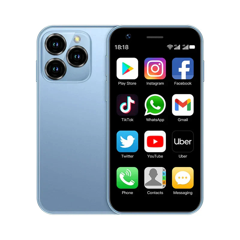 Mini Android Smartphone with Dual SIM, GPS & 3-Inch Touchscreen