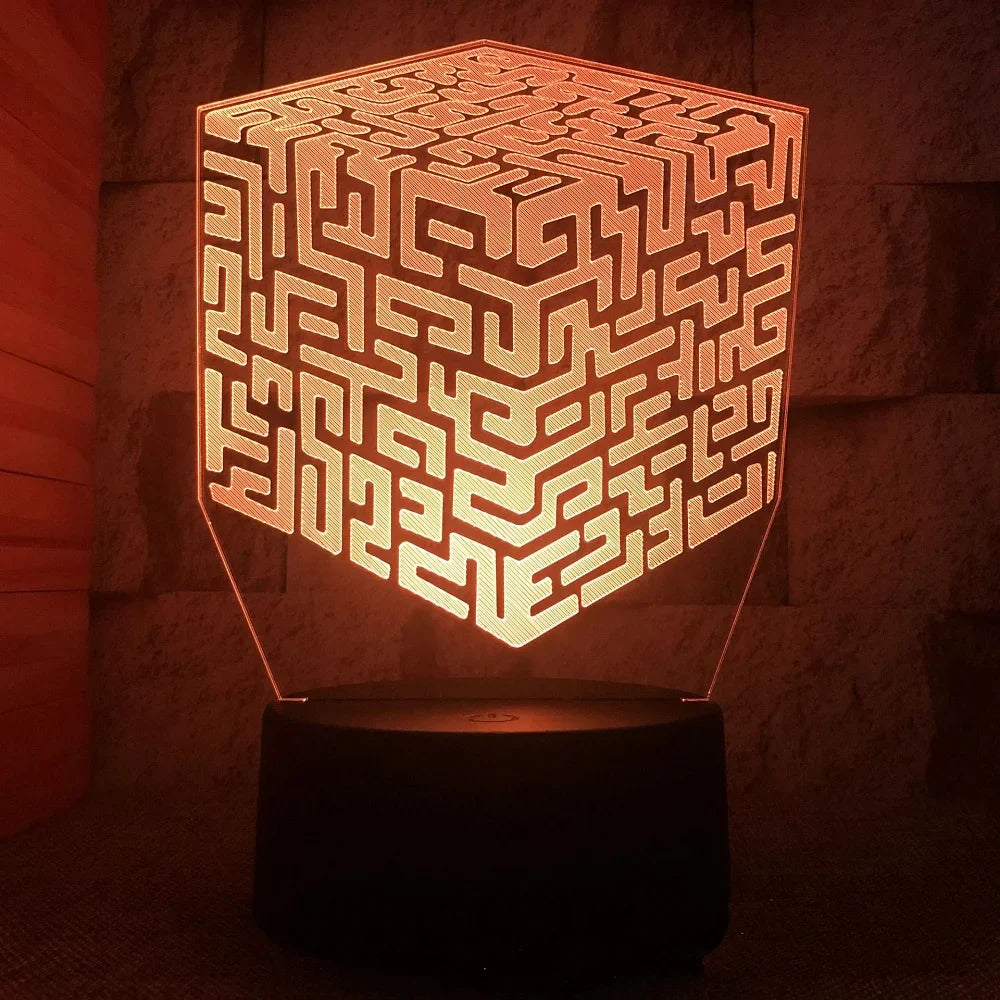 Diverse LED Gaming Characters Lamp - Playful Lighting for Gamers