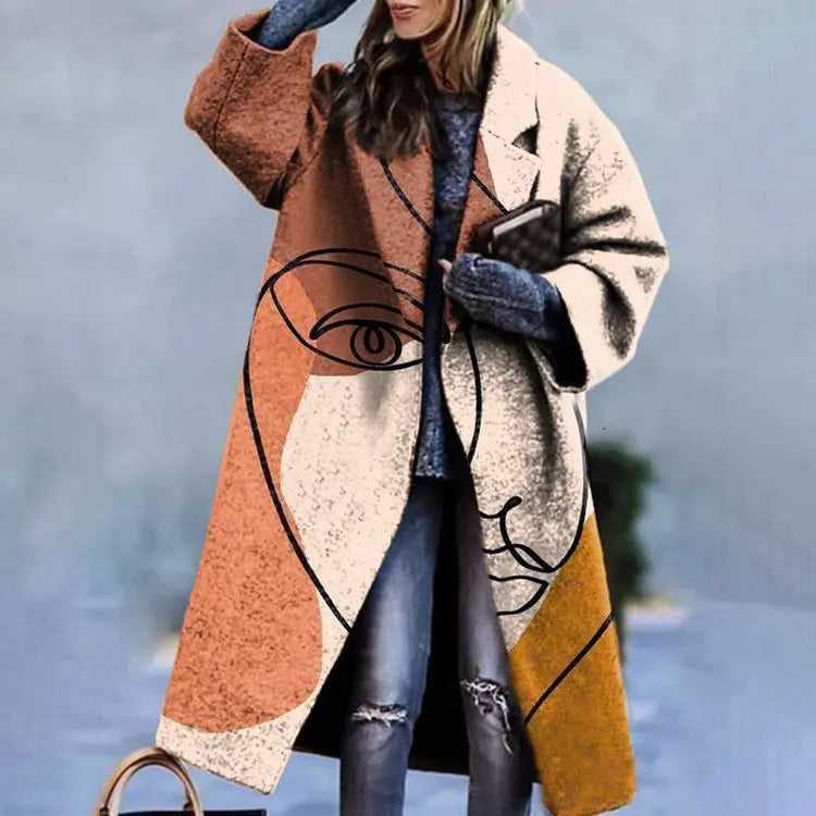 ChicOversized Coat - Stylish and Comfortable Coat for Any Occasion
