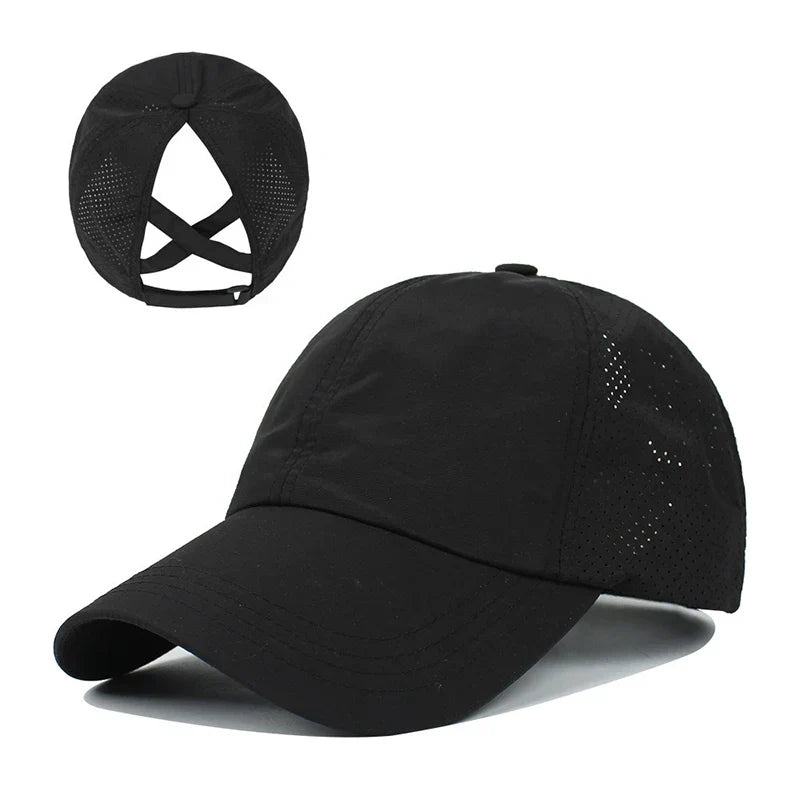 Breathable Unisex Sports Cap made of Mesh with Adjustable Fit – AeroCap