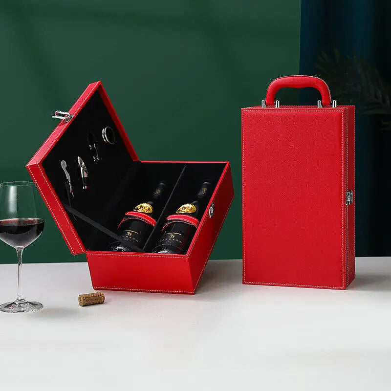 Luxury Wine Case - Stylish Storage for Wine and Accessories