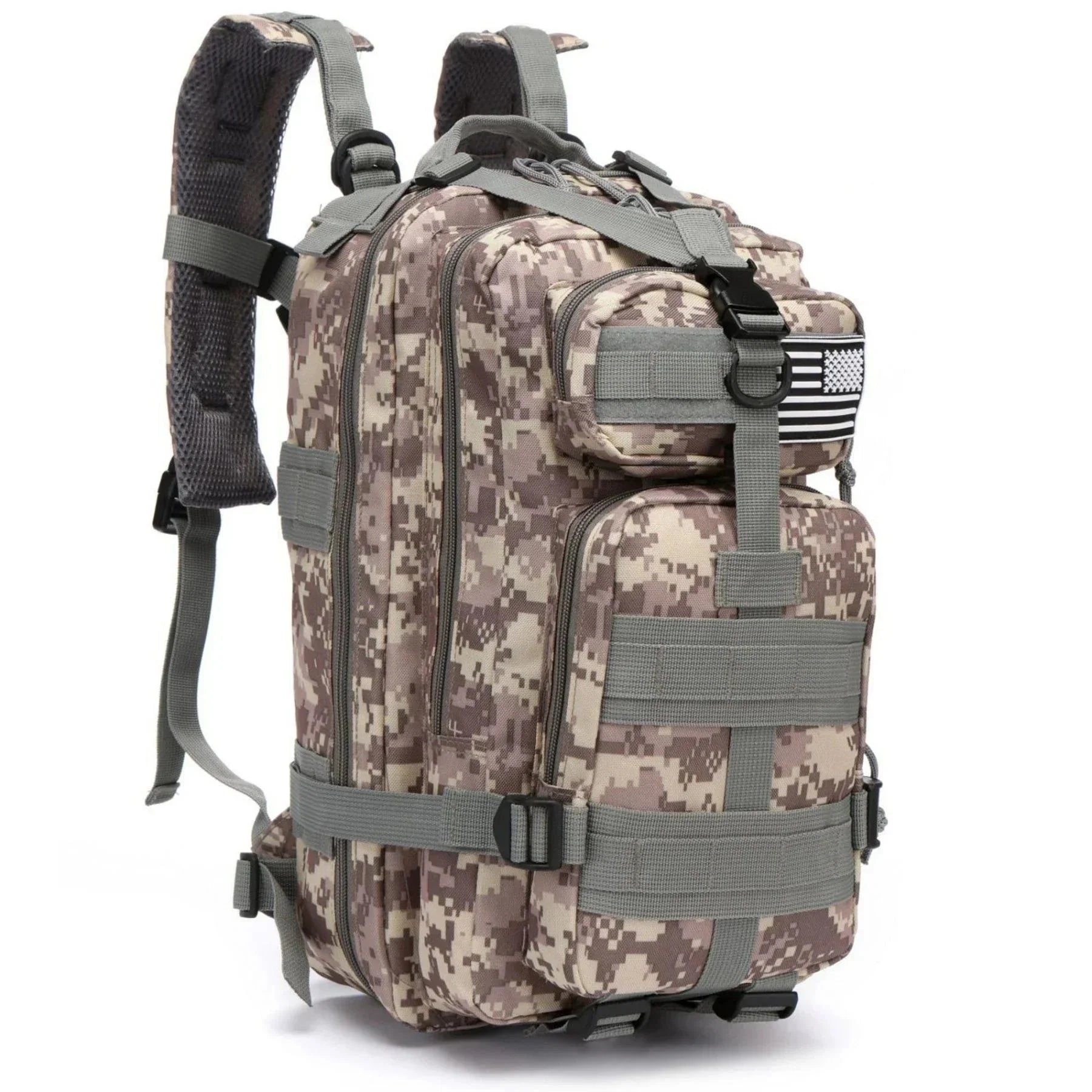 TrailPro Tactical Backpack Commando 30L+ Backpack for Camping, Fishing & Hunting