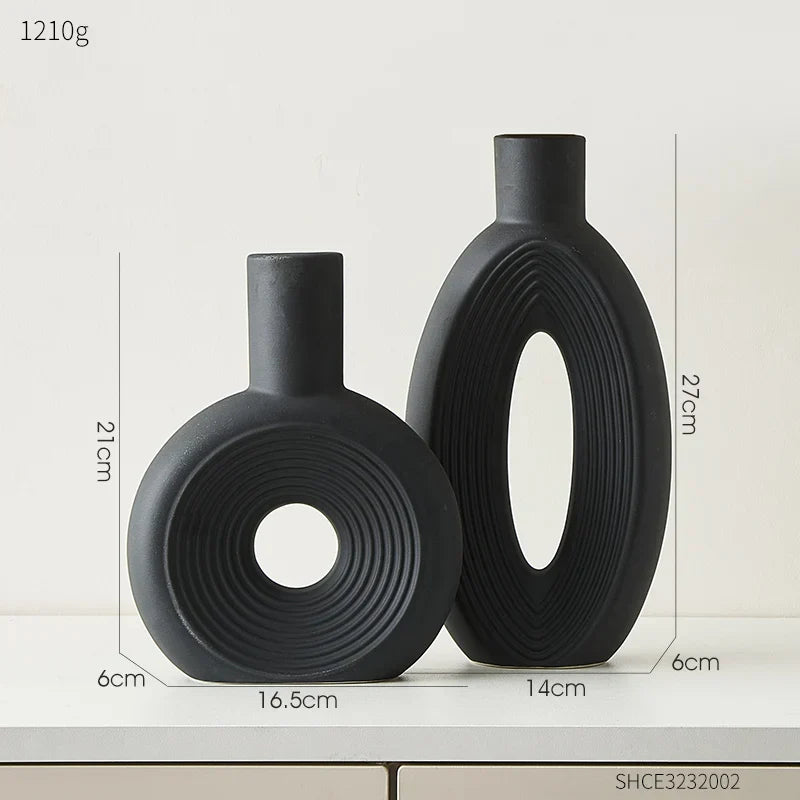 Modern Sculptural Vases - Elegant and Minimalist
